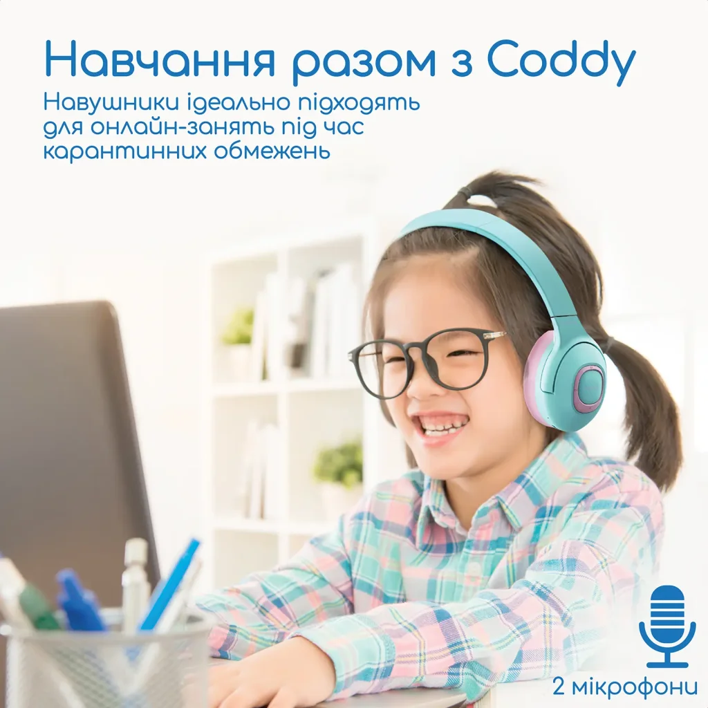 Bluetooth-гарнитура Promate Coddy Bubblegum UA