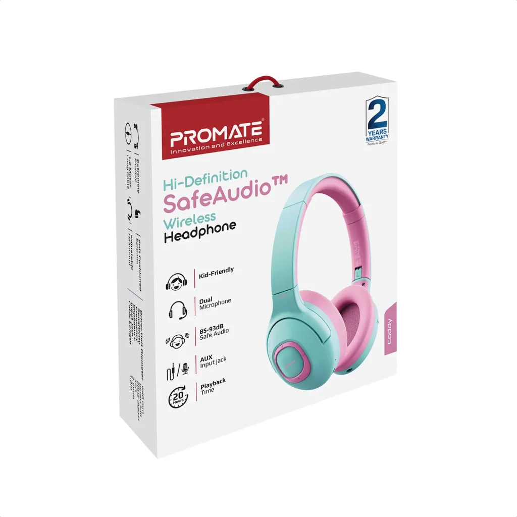 Bluetooth-гарнитура Promate Coddy Bubblegum UA