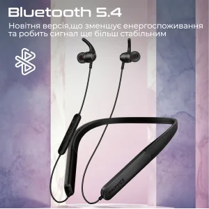 Bluetooth-гарнитура Promate Leap-200h Black UA