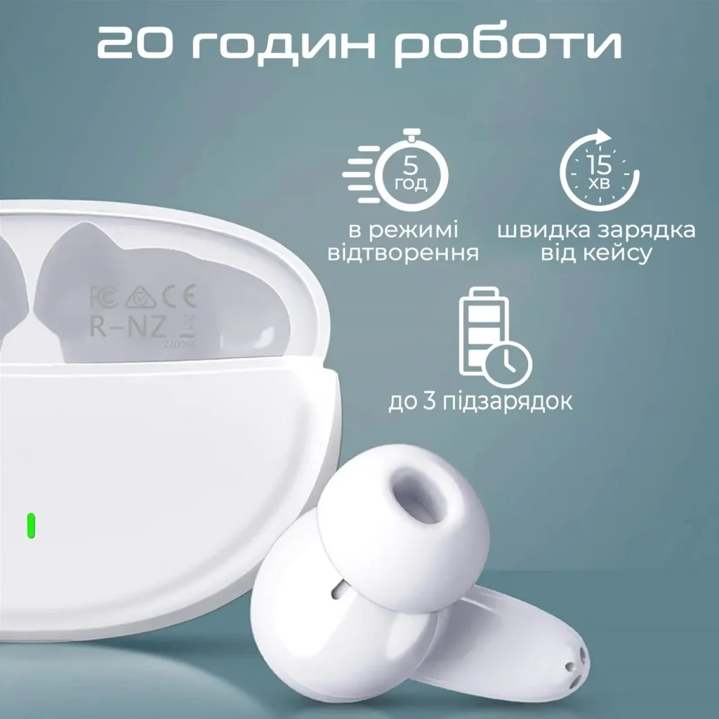 Bluetooth-гарнитура Promate Lush White UA
