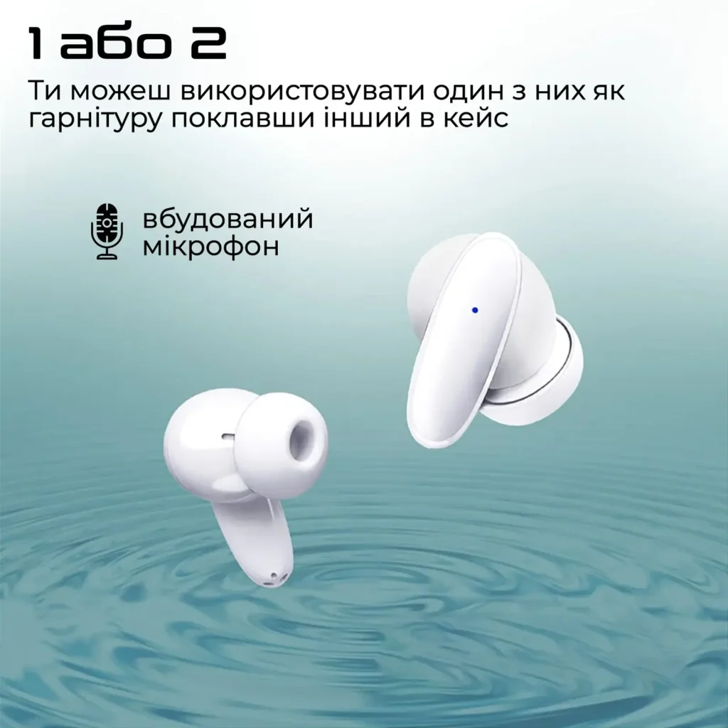 Bluetooth-гарнитура Promate Lush White UA