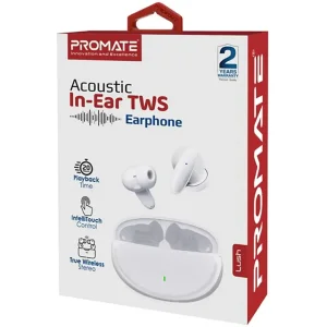 Bluetooth-гарнитура Promate Lush White UA