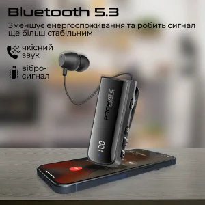 Bluetooth-гарнітура Promate Monoflix-bt Black UA