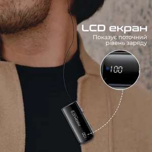 Bluetooth-гарнітура Promate Monoflix-bt Black UA