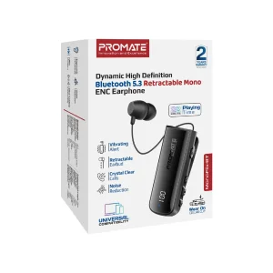 Bluetooth-гарнітура Promate Monoflix-bt Black UA