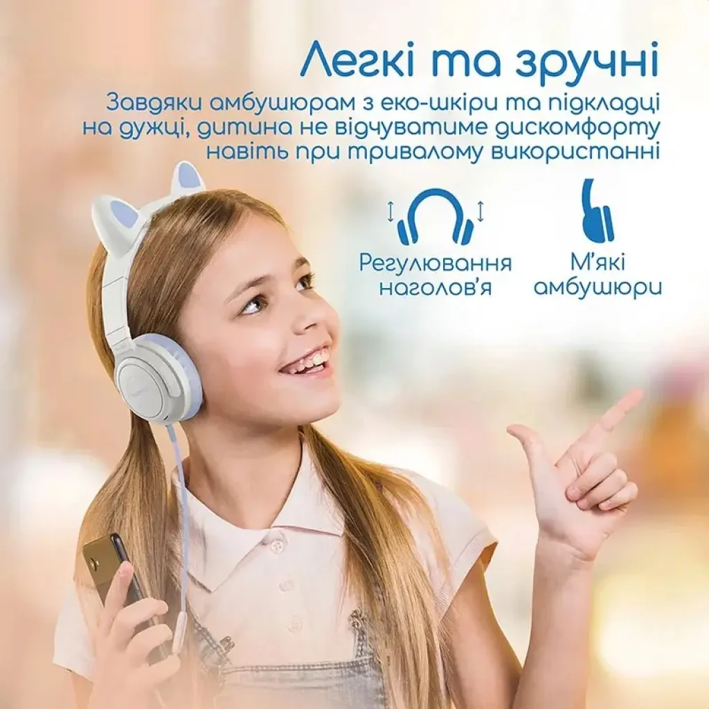 Bluetooth-гарнітура Promate Panda Lilac UA