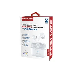 Bluetooth-гарнітура Promate ProPods White UA