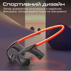 Bluetooth-гарнітура Promate RippleGlow Black UA