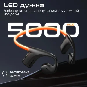 Bluetooth-гарнітура Promate RippleGlow Black UA