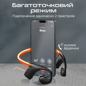 Bluetooth-гарнітура Promate RippleGlow Black UA