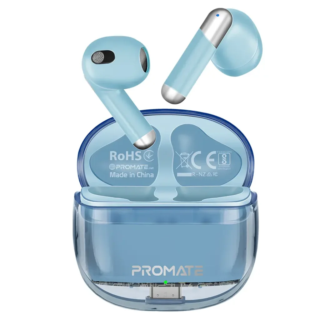 Bluetooth-гарнітура Promate TransPods Blue UA