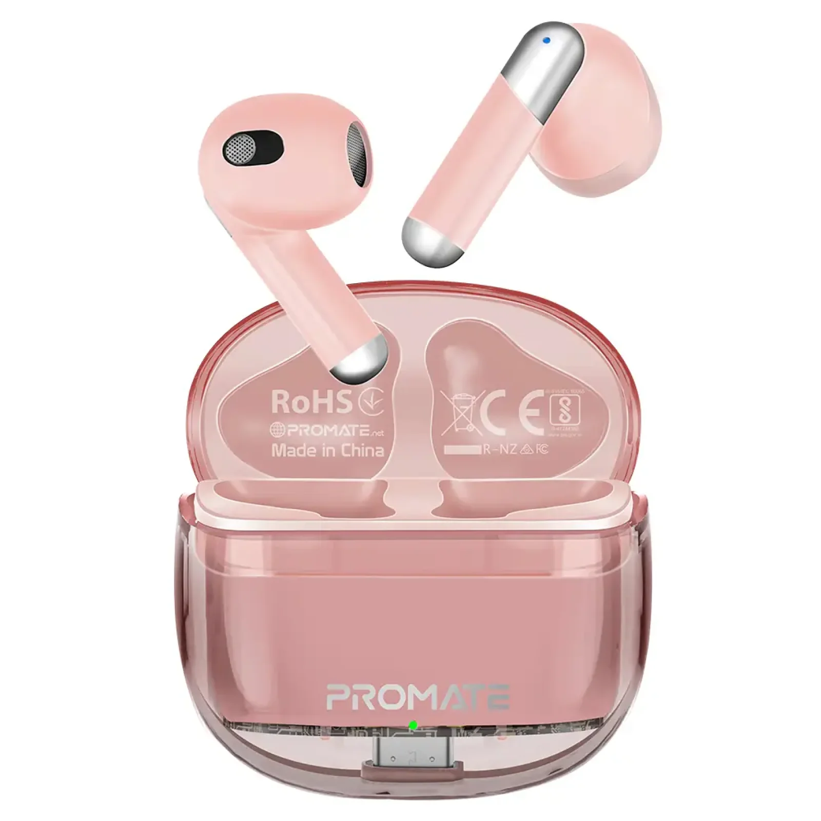 Bluetooth-гарнітура Promate TransPods Pink UA