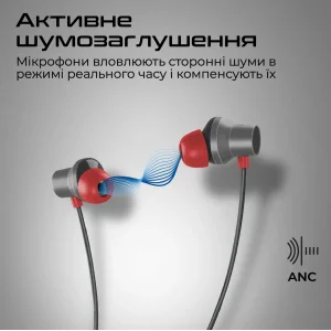 Bluetooth-гарнітура Promate Velcon Black UA