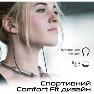 Bluetooth-гарнітура Promate Velcon Black UA