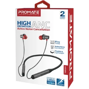 Bluetooth-гарнітура Promate Velcon Black UA