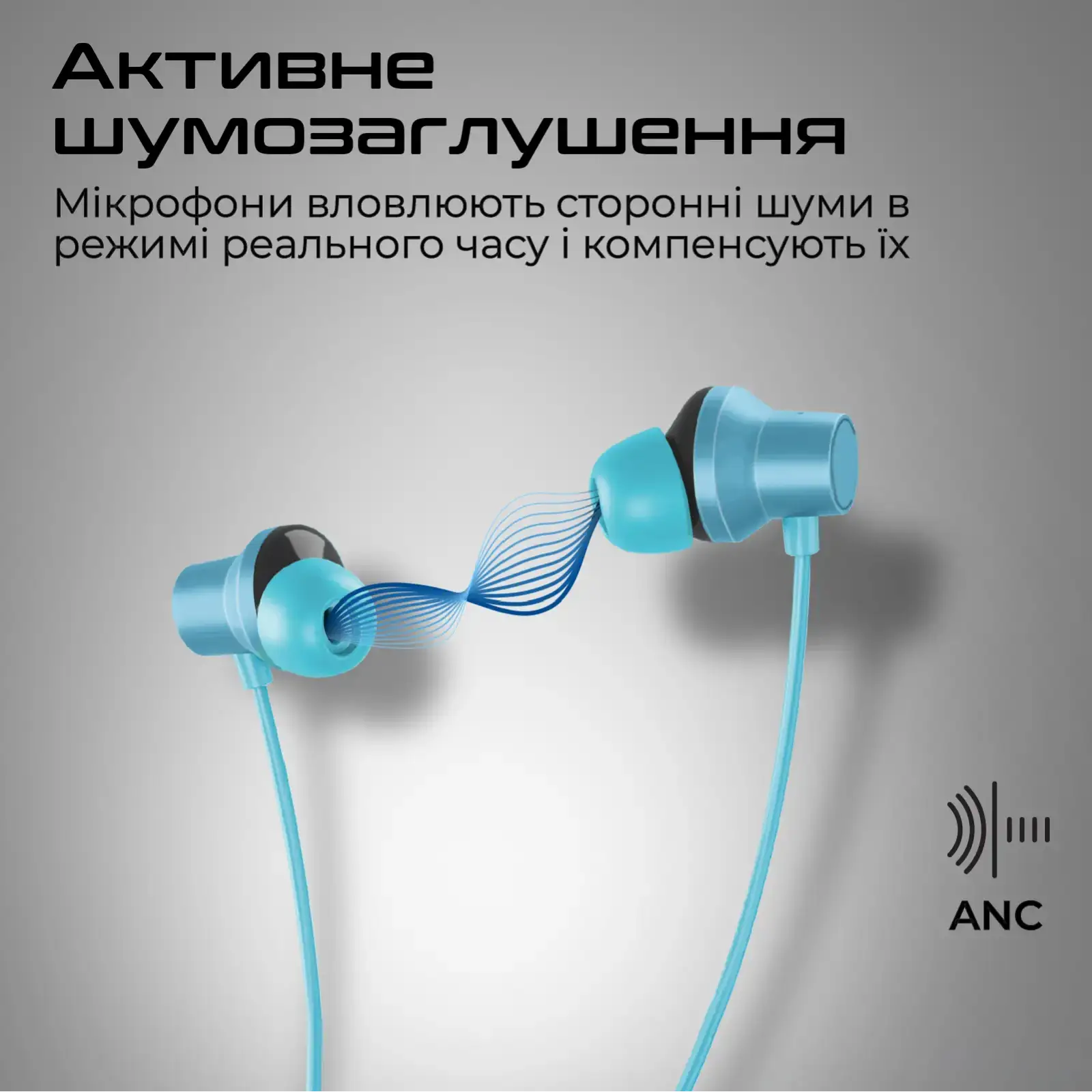 Bluetooth-гарнітура Promate Velcon Blue UA