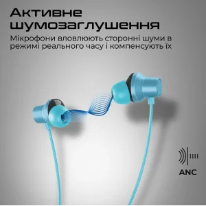Bluetooth-гарнітура Promate Velcon Blue UA