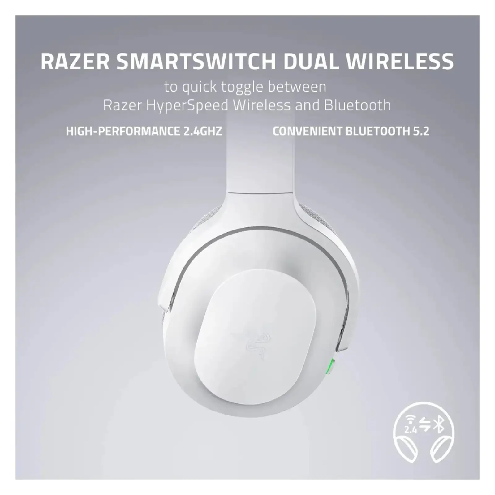 Bluetooth-гарнітура Razer Barracuda Mercury White (RZ04-03790200-R3M1) UA