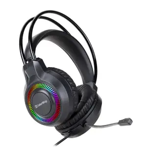 Гарнітура СolorWay GlowCore RGB Black (CW-HPG02BK) UA
