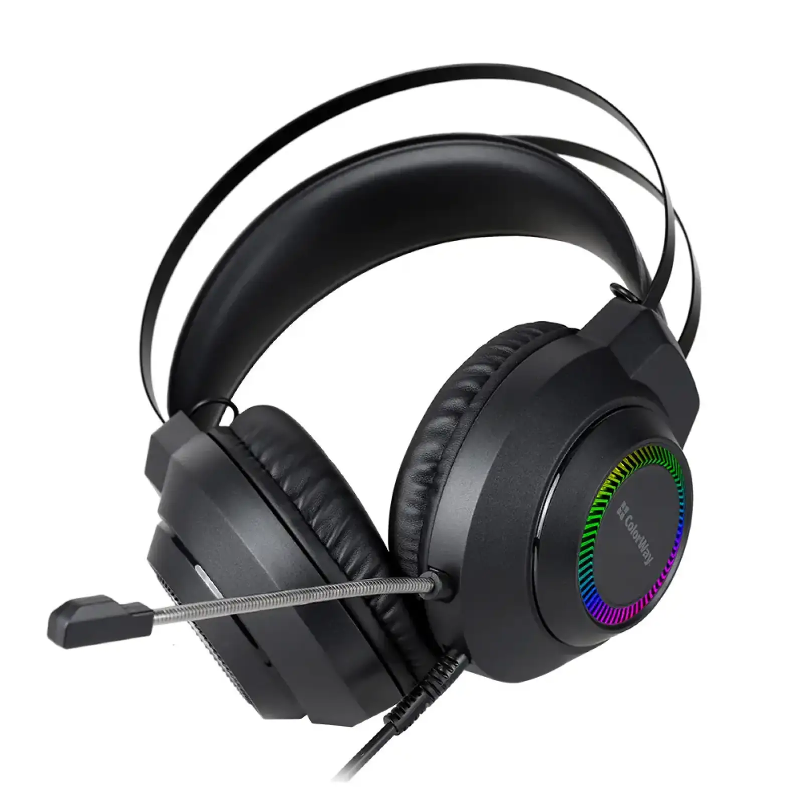 Гарнітура СolorWay BlazeCore RGB Black (CW-HPG03BK) UA
