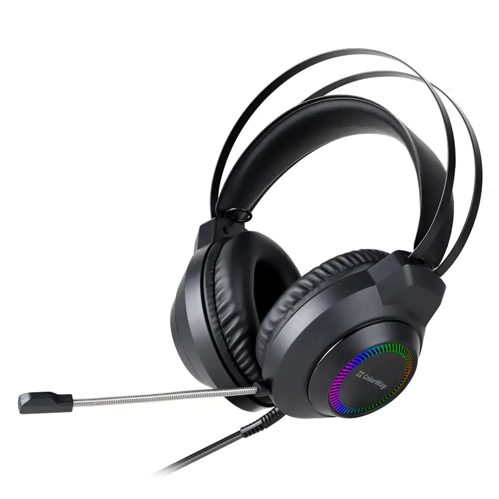 Гарнітура СolorWay BlazeCore RGB Black (CW-HPG03BK) UA
