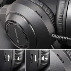 Гарнітура СolorWay BlazeCore RGB Black (CW-HPG03BK) UA