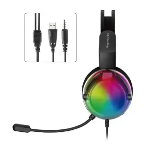Гарнітура СolorWay Firestrike RGB Black (CW-HPG04BK) UA