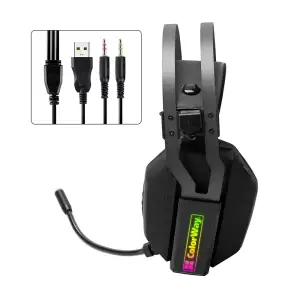 Гарнітура СolorWay Hyperblast RGB Black (CW-HPG05BK) UA