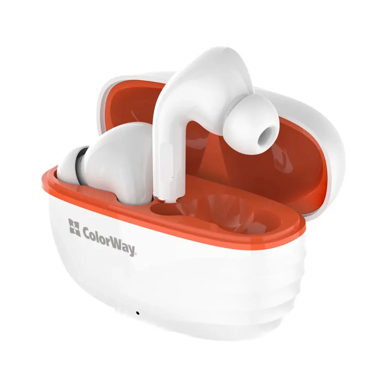 Bluetooth-гарнітура СolorWay Slim TWS-5 Earbuds White (CW-TWS5WT) UA