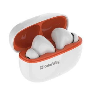 Bluetooth-гарнітура СolorWay Slim TWS-5 Earbuds White (CW-TWS5WT) UA