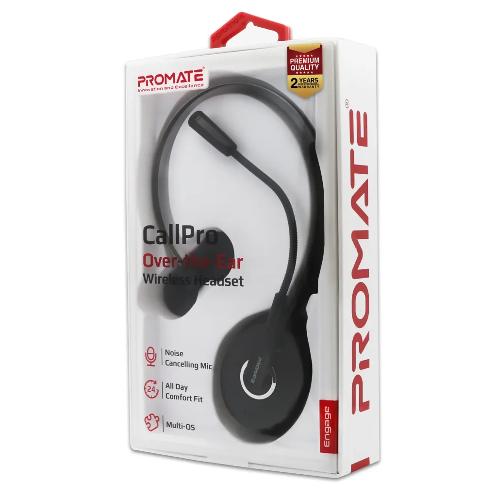 Bluetooth-гарнитура Promate Engage Black UA