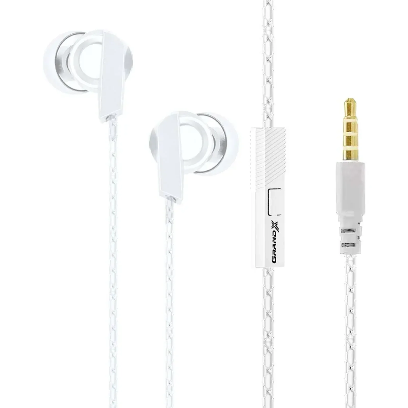 Навушники Grand-X EP-66W White UA