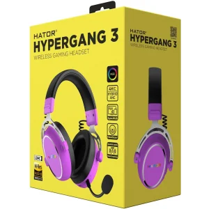 Гарнiтура Hator Hypergang 3 Wireless Violet (ESH52) UA
