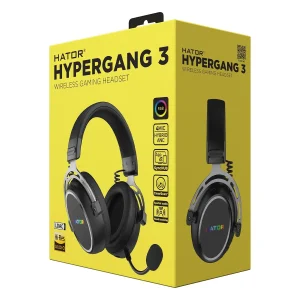 Гарнiтура Hator Hypergang 3 Wireless Black (ESH55) UA