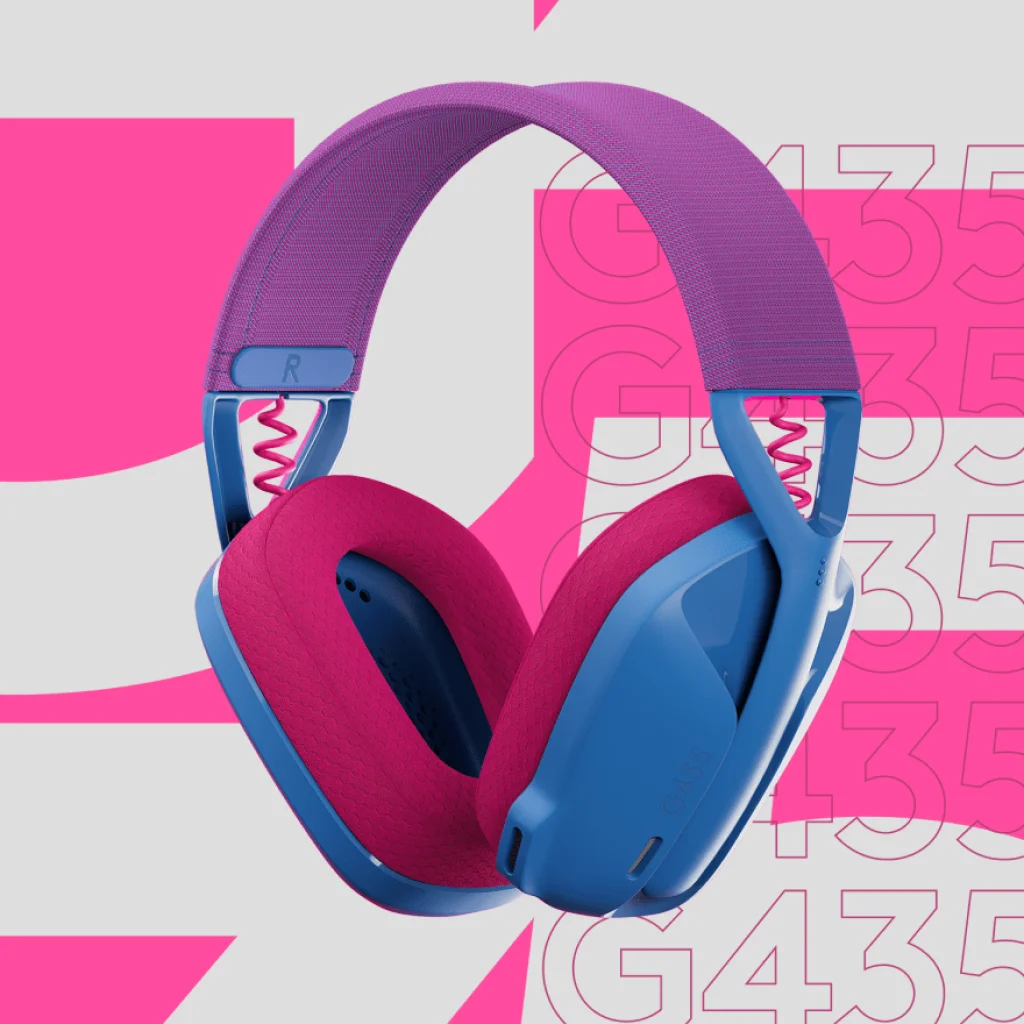 Bluetooth-гарнітура Logitech G435 Wireless Blue (981-001062) UA