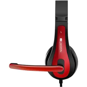 Гарнитура Canyon CNS-CHSC1BR Black-Red UA