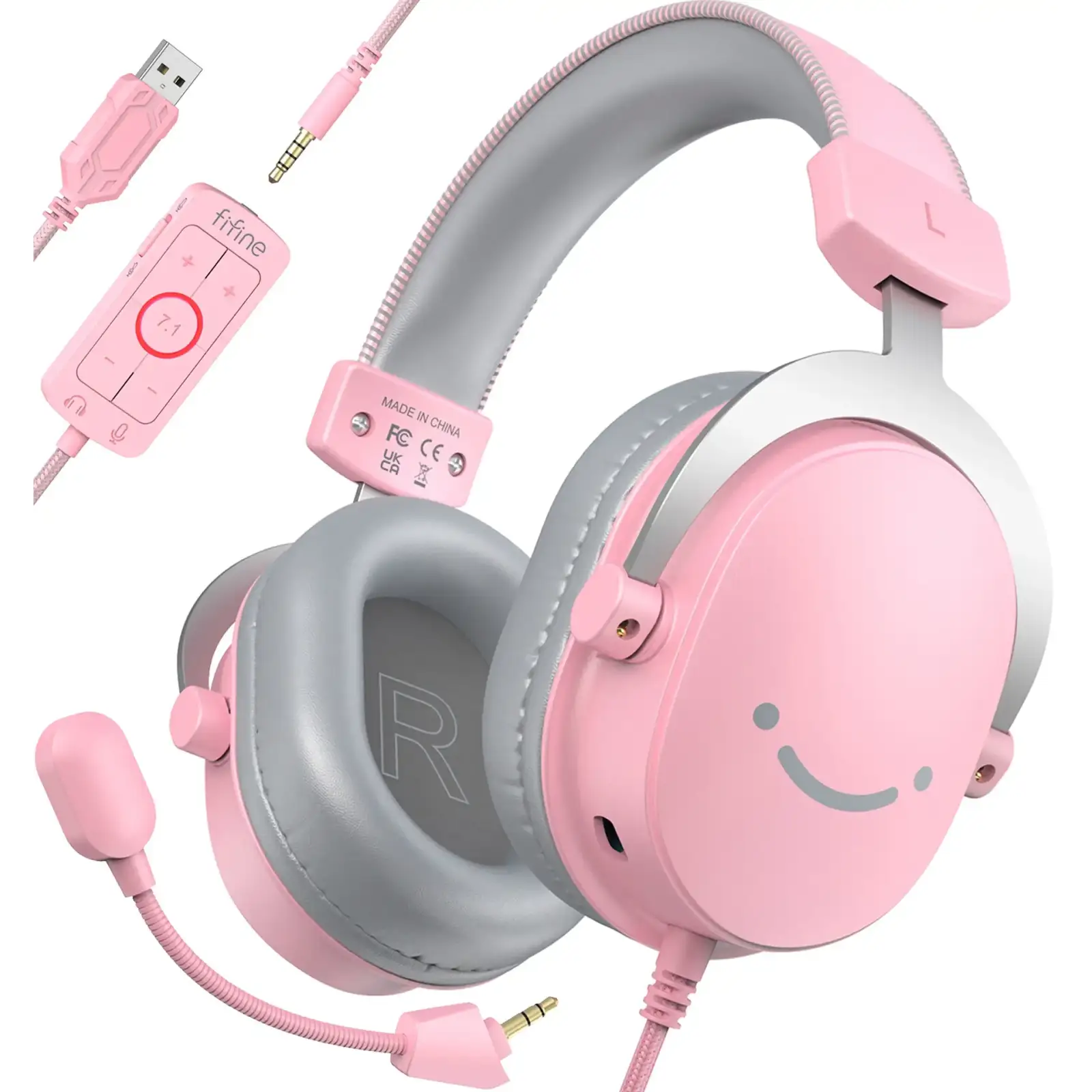 Гарнитура Fifine H9P Pink UA
