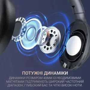 Навушники Fifine X3 Black UA