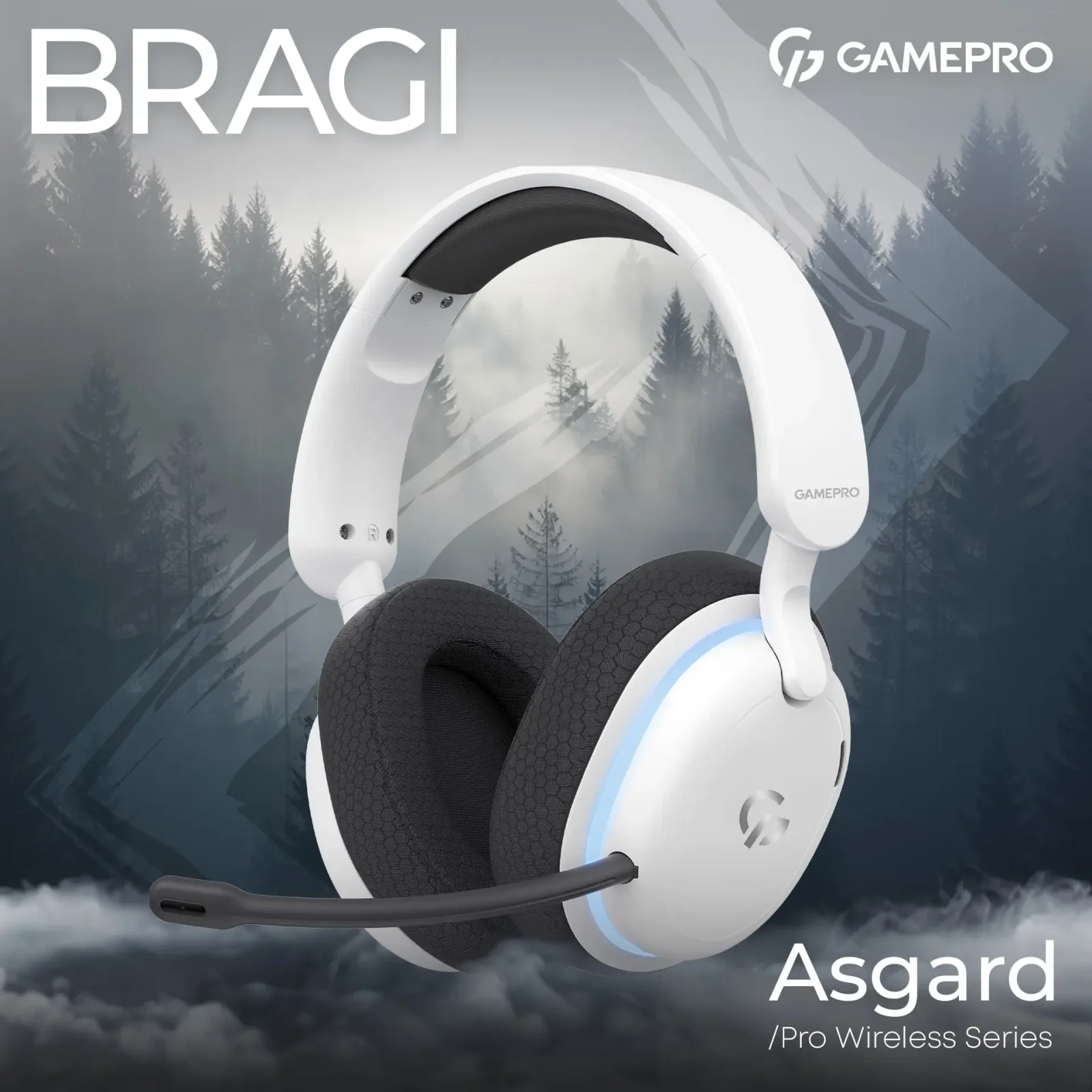 Гарнітура GamePro Asgard Bragi White (HSW250W) UA