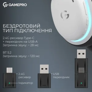 Гарнітура GamePro Asgard Bragi White (HSW250W) UA