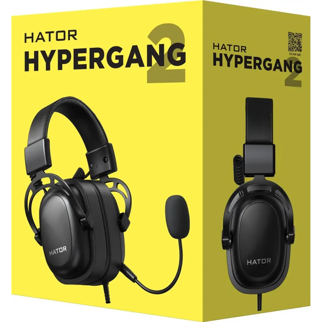 Гарнітура Hator Hypergang 2 Black (HTA-910) UA