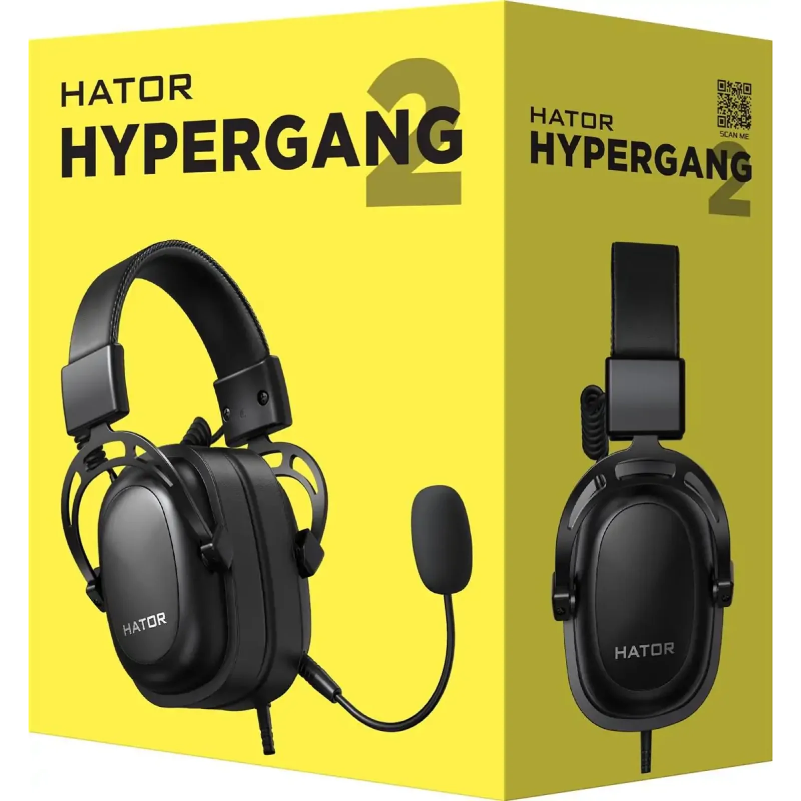 Гарнітура Hator Hypergang 2 Black (HTA-910) UA