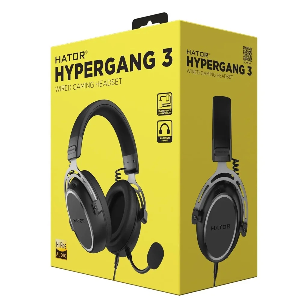 Гарнiтура Hator Hypergang 3 Black (ESH05) UA