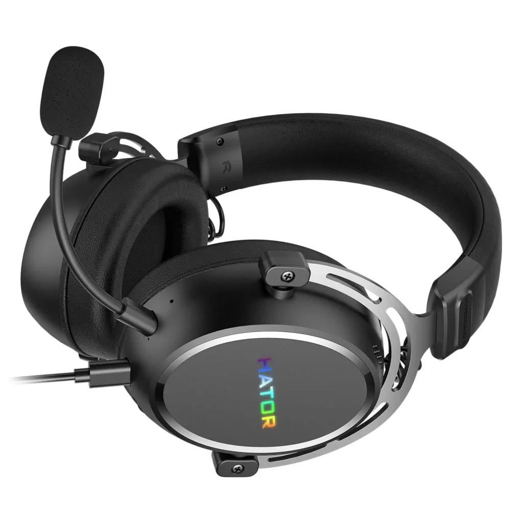 Гарнiтура Hator Hypergang 3 Hi-Res Black (ESH50) UA