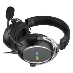 Гарнiтура Hator Hypergang 3 Hi-Res Black (ESH50) UA