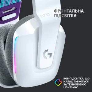 Гарнітура Logitech G733 White (981-000883) UA