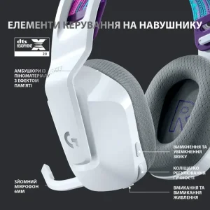 Гарнітура Logitech G733 White (981-000883) UA