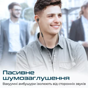Гарнітура Promate Duet Black UA