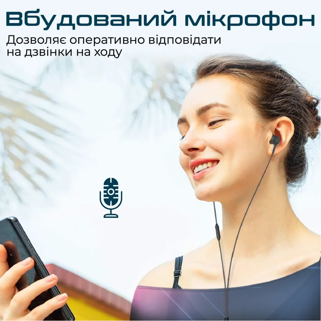 Гарнітура Promate Duet Black UA
