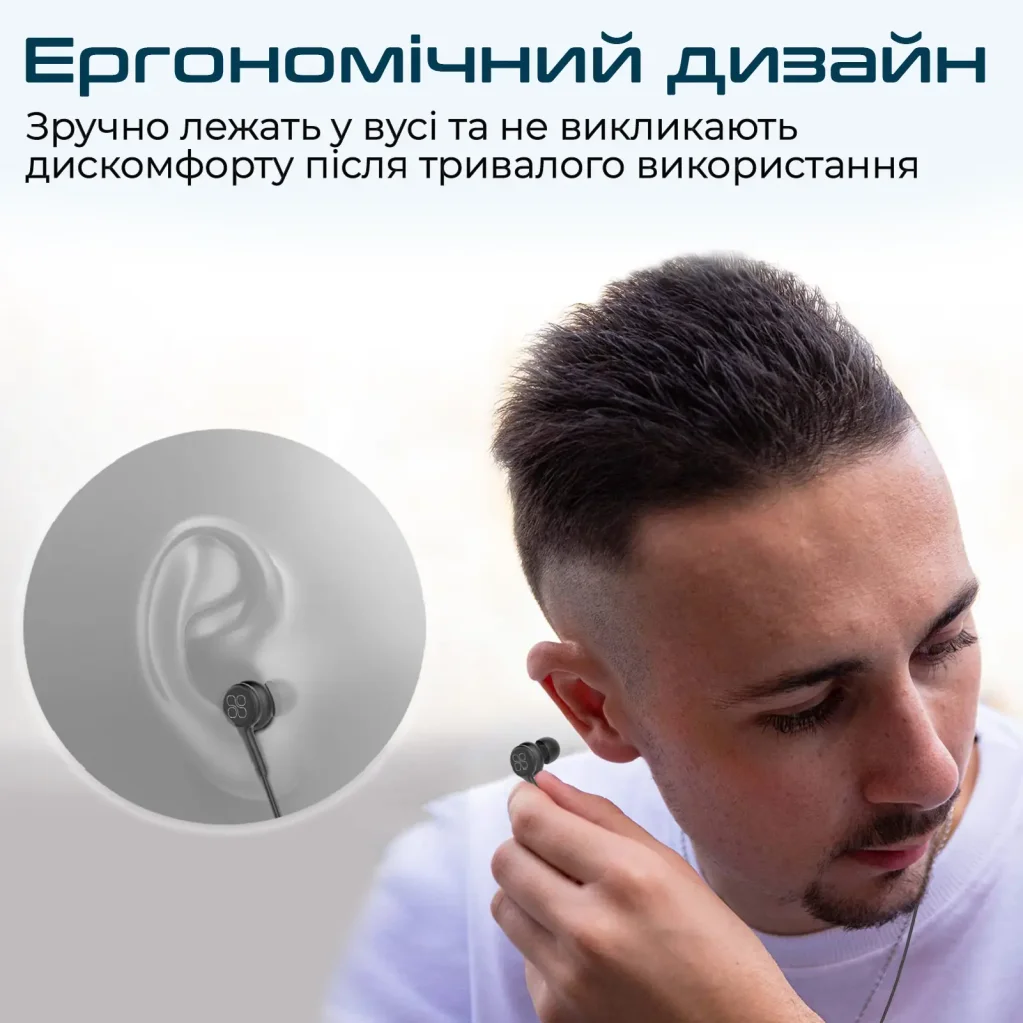 Гарнітура Promate Duet Black UA